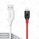 2-Pack Anker PowerLine 6' Lightning Cables, $16 with code SPRING55 | Anker PowerLine+ 3' Lightning Cable, $10 with code SPRING58